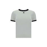 Courrèges White Cotton T-Shirt